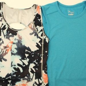 Lot of 2 Old Navy Active Go-Dry Workout Tanks